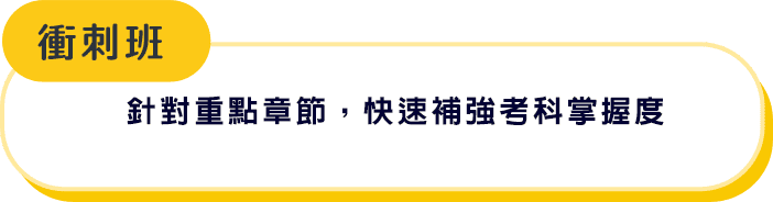 TKB百官網國營聯招衝刺班 快速掌握考點